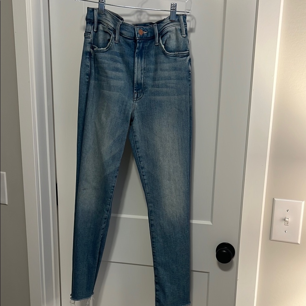 Women's Light Wash Mother Jeans